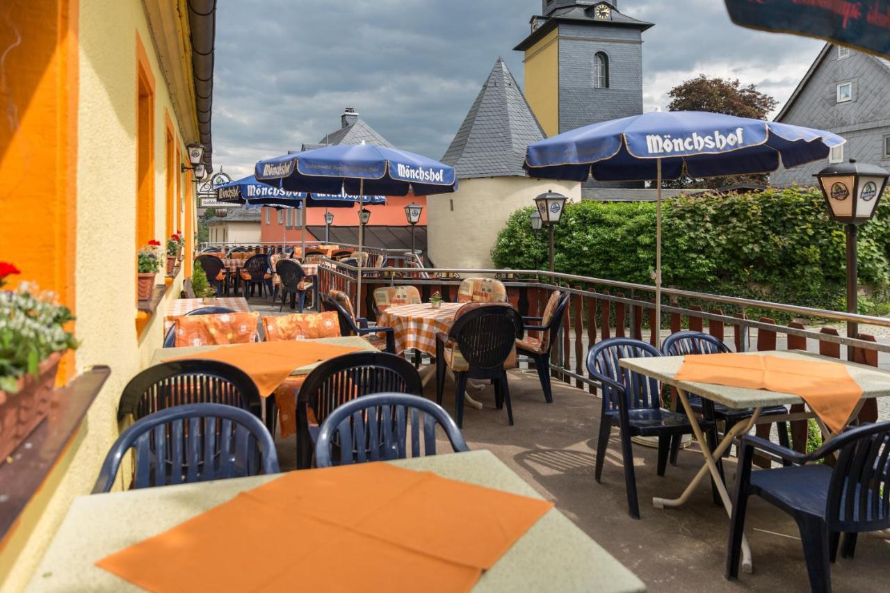 Gasthof Zum Goldenen Hirschen Hotel Geroldsgrun Esterno foto