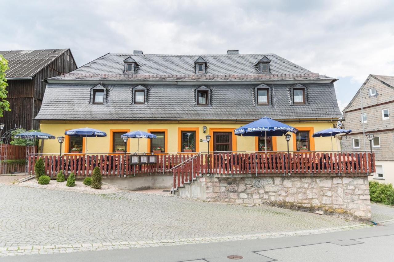 Gasthof Zum Goldenen Hirschen Hotel Geroldsgrun Esterno foto